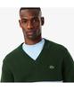 LACOSTE Men'S Striped V-Neck Sweater Ah5180-55N 9Is