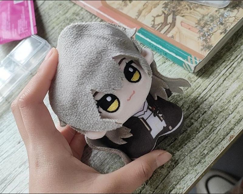 Adorable 10Cm Cool Eyes Role Play Star Rail Manga Gaming Hero Character Stelle Cuddly Companions Charm Backpack Hanging Plush Doll Plaything
