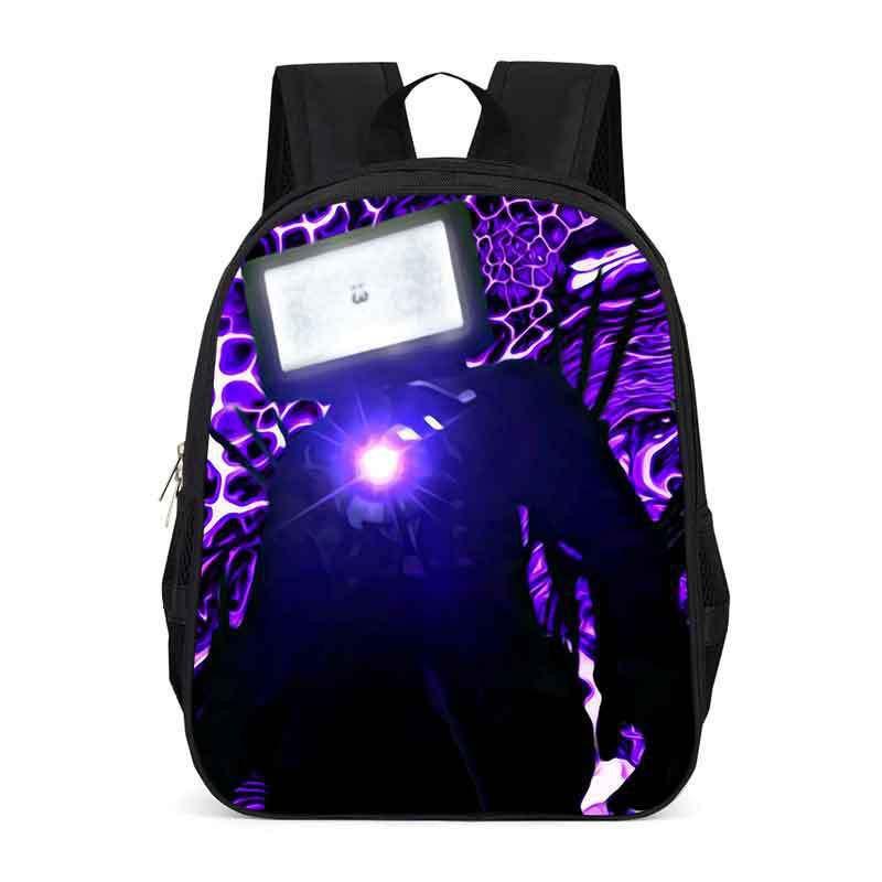 Schoolrugzak voor Kinderen Basisschoolleerlingen Grote Capaciteit Oxford Stof Tas Met Ergonomische Rugondersteuning Cartoon Print