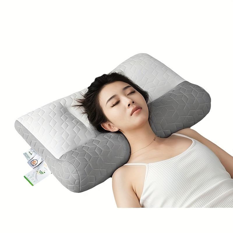 Home Cervical Memory Pillow, Helps Sleep and Protects The Neck Home Pillow,Gray