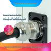 Nickel-Plated Copper Cable Gland: Industrial-Grade Waterproof, Dustproof, Anti-Aging Sealing Connector.