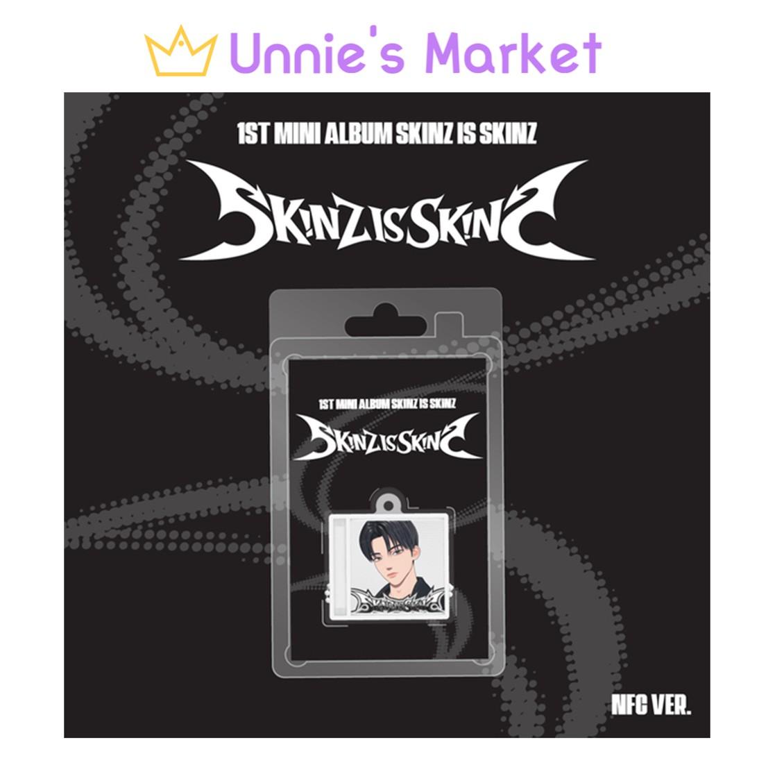 

[Pre-order] SKINZ [SKINZ IS SKINZ] 1st Mini Album (NFC Ver.) + Free Gift NFC Ver. (CD X)