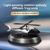 Helicopter Car Air Freshener Perfume 1PC Solar Powered Long Lasting Fragrance Dashboard Interior Decoration for SUV Sedan Vehicles