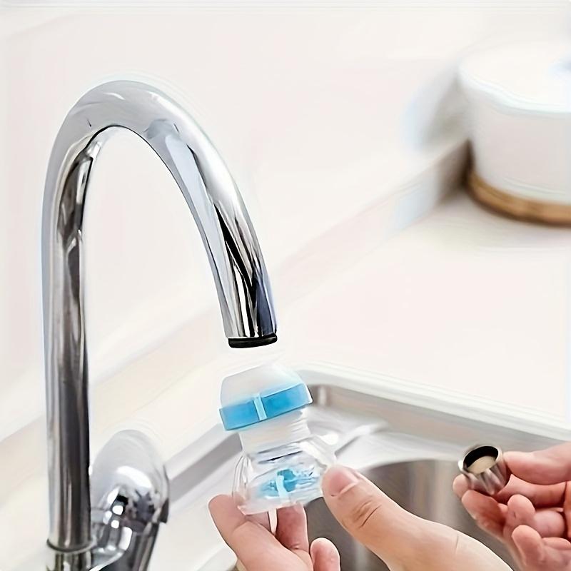 Universal 360° Rotating Faucet Nozzle, Water Saving Filter Sprayer, Quick Release for Kitchen/Bathroom Sink Cleaning