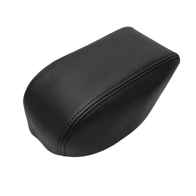 Soft Leather Center Armrest Cover For Hyundai Tucson 2006 - 2013 Car Interior Center Control Armrest Box Surface Cover