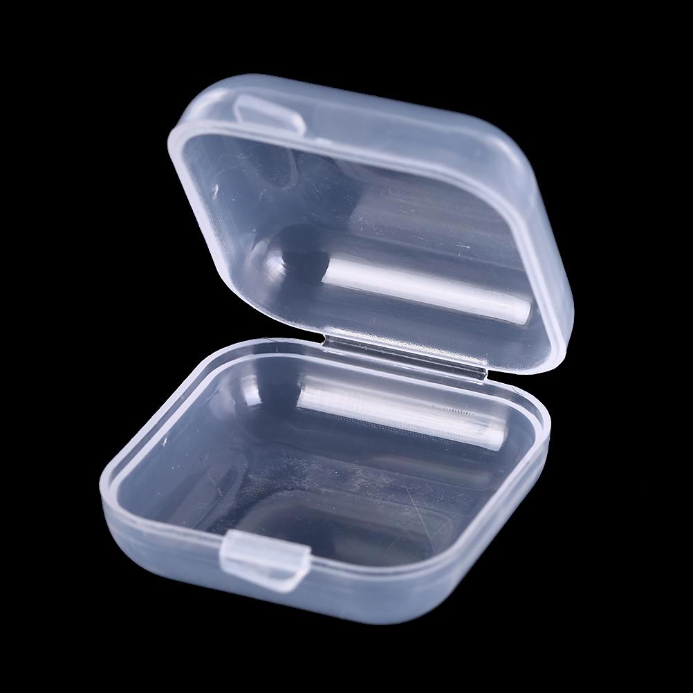10pcs/20pcs Pill Earplugs Clear Mini Pill Storage Container Weekly Tablet Pill Medicine Box Plastic Case Organizer New