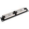 12-Port UTP Patch Panel Without Bracket Ethernet Network Data Patch Panel  Network Cabinet