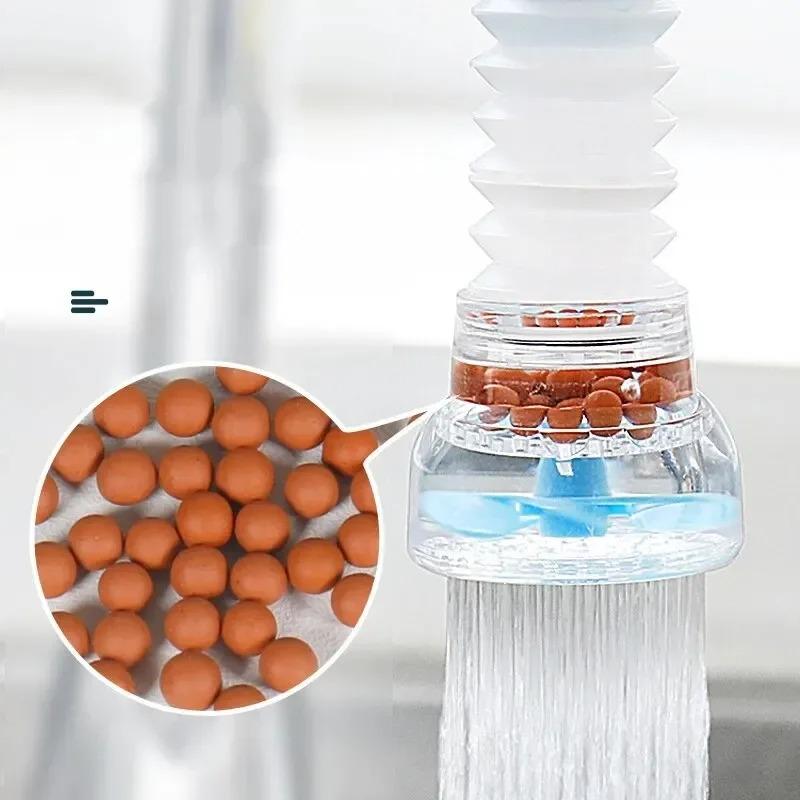 Kitchen Faucet Can Rotate Extend Anti-Splashing The Filter Home Universal Water Faucet Multifunction Wash Basin Shower Faucet