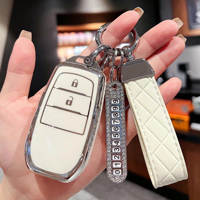 Applicable à la housse de clé Toyota Fenglanda Corolla Ruifang Lingfang 2023 Wesa Kuluze bz3 boucle de sac de voiture