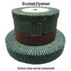 Stainless Steel Sanding Pad: Red/Green Polishing Flywheel
