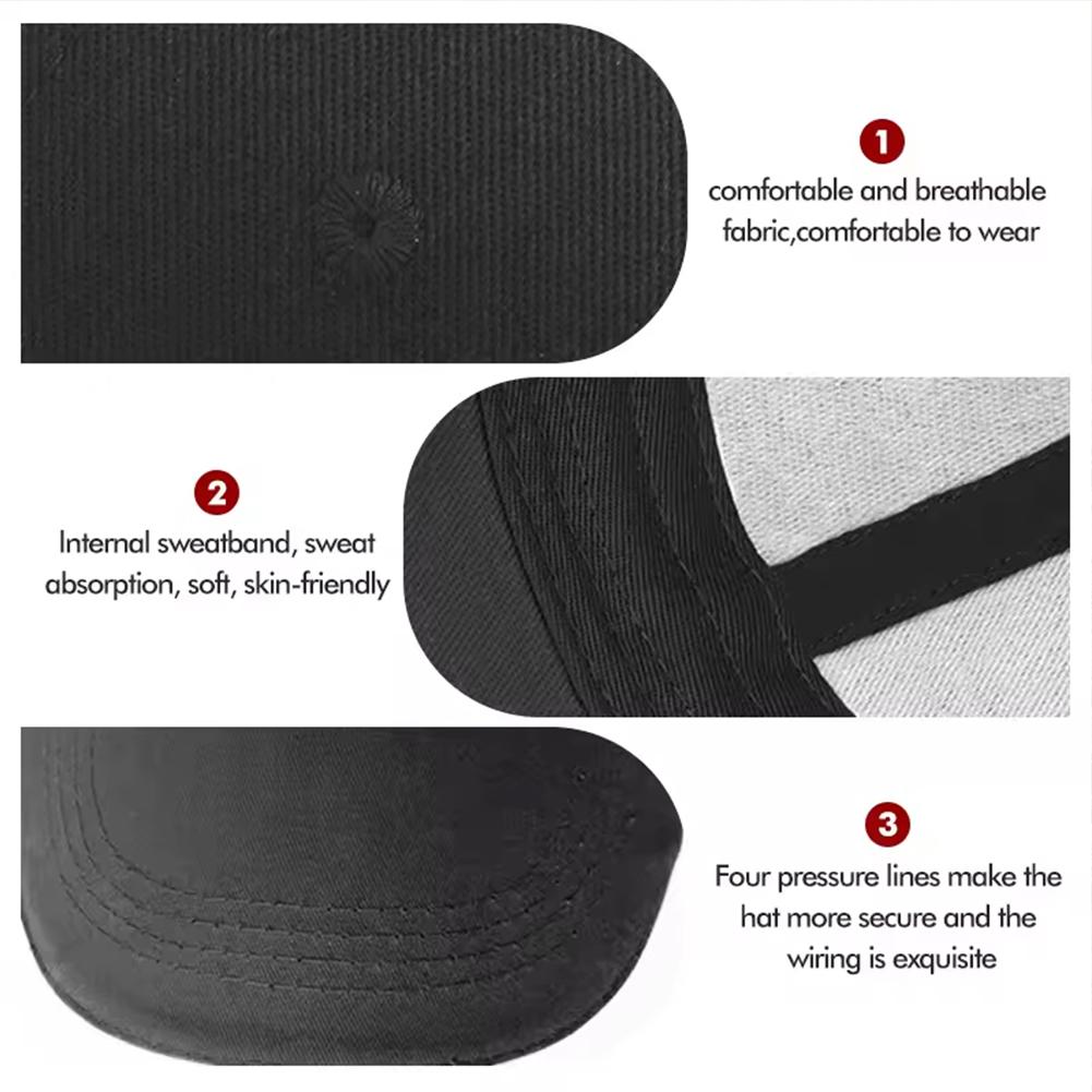lmn1 For VW Letter Embroidery Baseball Caps Spring Autumn Outdoor Adjustable Casual Hats Sunscreen Hat Golf T‑Roc Tiguan Polo MK7 6