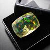Lab Created Opal Cushion 12.45 Ct Fabulous Certified Loose Gemstone