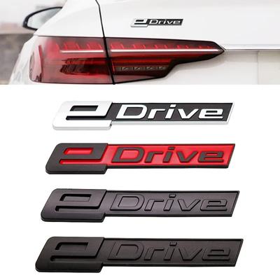 Naklejka z logo 3D ABS eDrive na tylny bagażnik samochodu, emblemat, odznaka, stylizacja samochodu dla e Drive 225 i4 i3 i8 X1 X5 530e i01 i12 i15