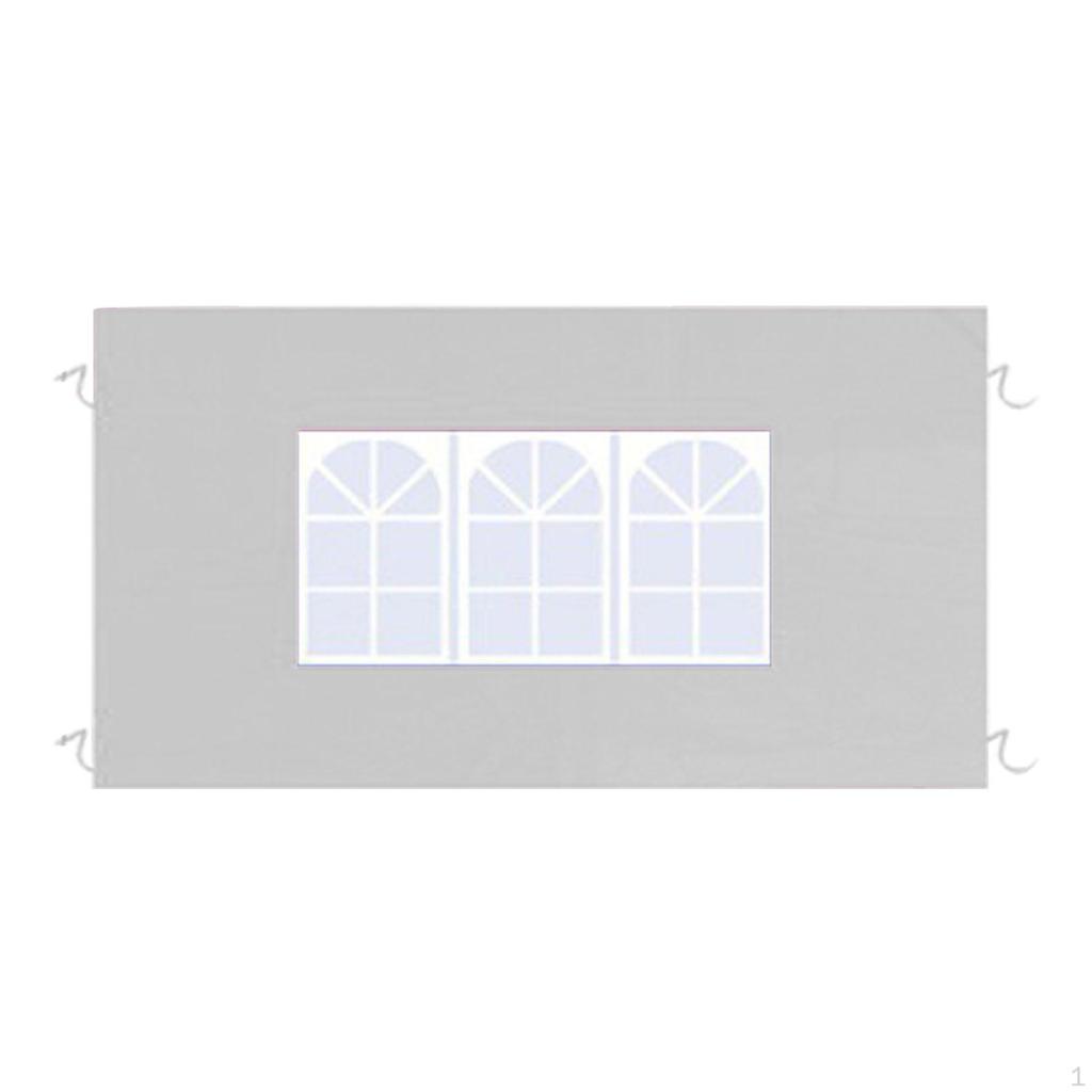 Baldachin Tent Side Wall Plan 300 Cm X 200 Portable Solar Wound with Window for Camping