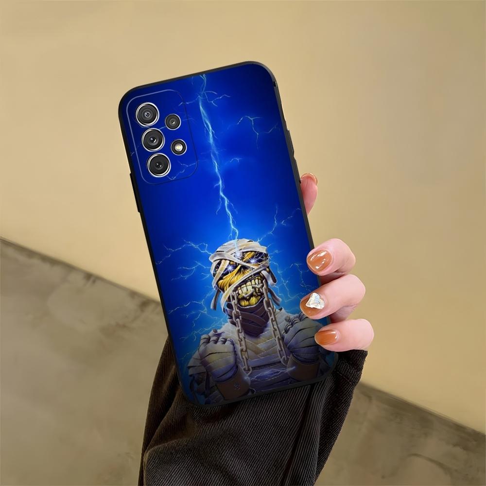 Skeleton Rock Band Fashion Phone Case for Samsung Galaxy S23 S24 S20 S21 S22 Ultra Fe Plus M54 A34 A54 A24 A52 A53 Coque