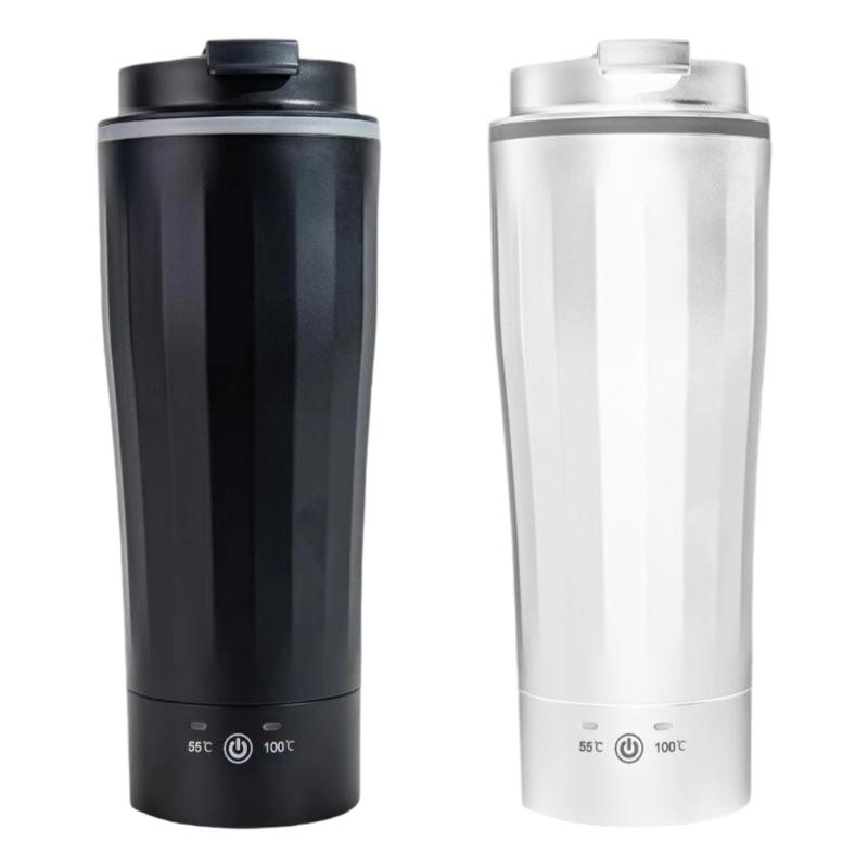 Intelligent Temperature Control Vehicle Heating Cup 500ml Stainless Steel Insulated Mug For Commuting Camping Office Use