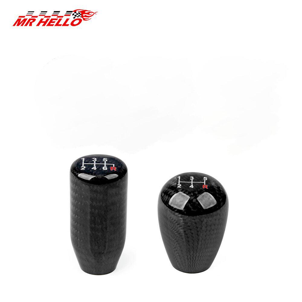 Carbon Fiber Gear Shift Knob for 5-6 Speed Cars