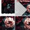 2D flat Photography Backdrop Scene Backdrop Dark Floral Bouquet 100% Polyester Festive Holiday Use for Bedroom decorations