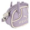 Puma X Fenty Pocket Grip Bag Fashionable Versatile Shoulder Crossbody Tote Women bags Light-Purple 092562-01