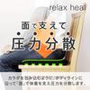 Relaxheal Gel Cushion, 40x37cm (Black), Available in 4 Colors, Relieves Buttock Pain, Suitable for Chairs and Cars, Authentic Product