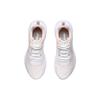 Li Ning Slip Resistant Cushioning Slip Resistant Cushioning Low top Running Shoes Women's White Orange ARHR140-3
