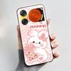For ZTE Nubia Music 2 Case Cartoon Black Matte Silicone Soft Back Cover For Nubia Music2 Phone Cases 6.7" Protective Shell Z2460