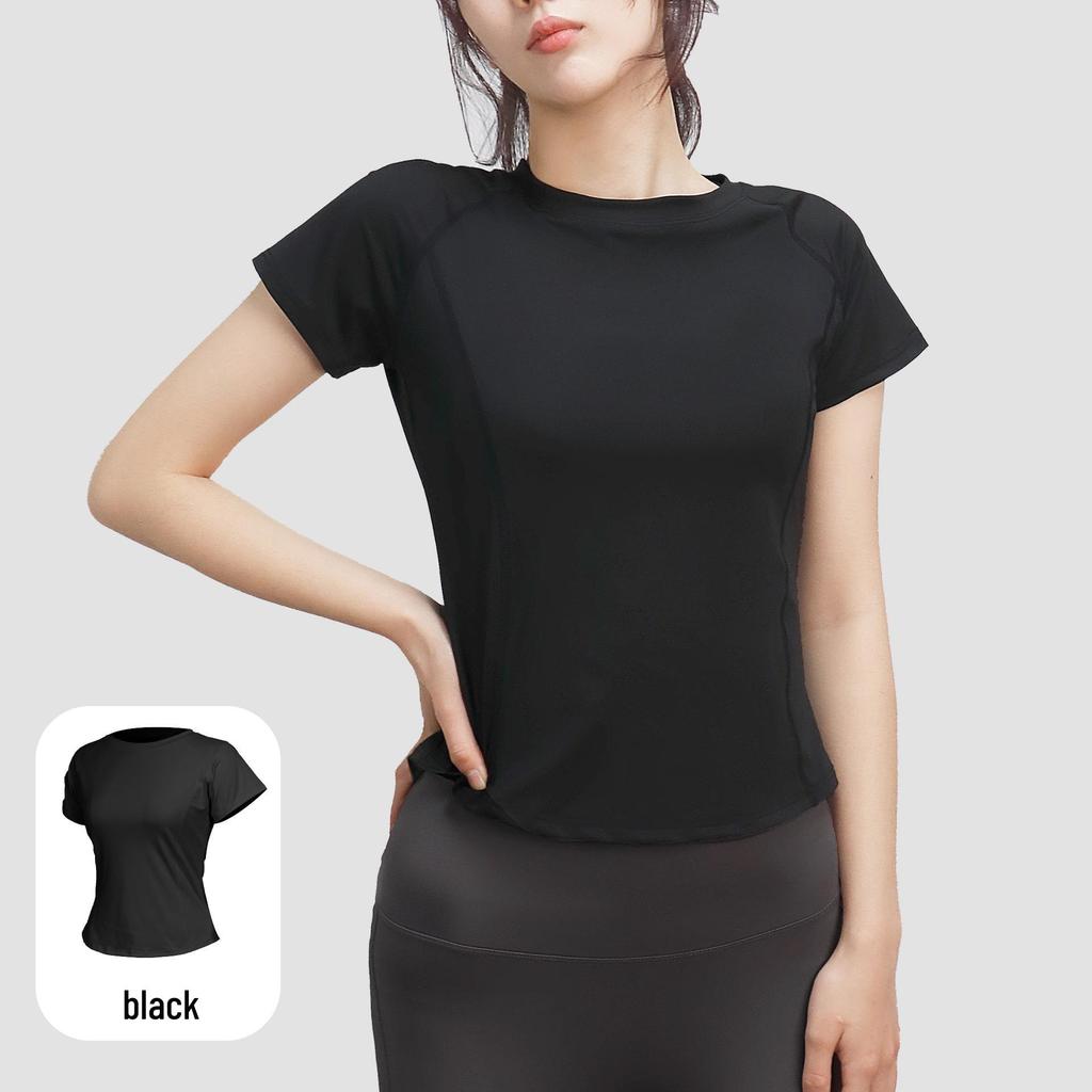 Women's Quick-Dry Slim Fit Short Sleeve Yoga & Running Top