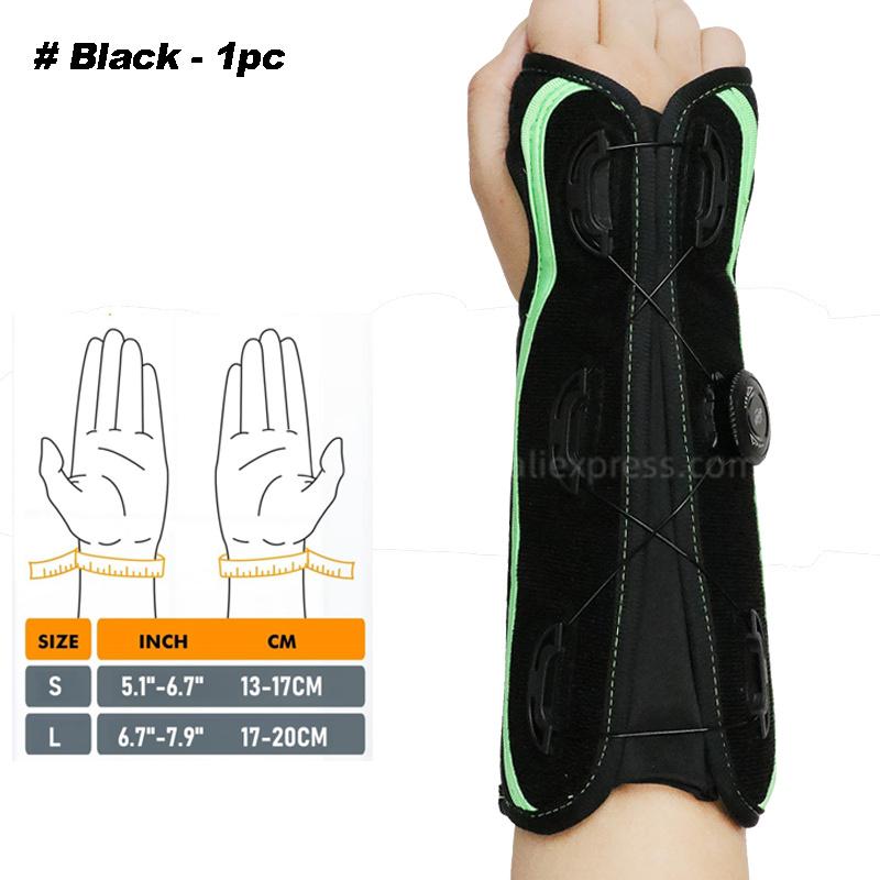 

Carpal Tunnel Wrist Brace Sports Safety Gym Accessories Men Arthritis Gloves For Osteoarthritis Tenosynovitis Woman Soccer Hand L wrist 17-20 cm