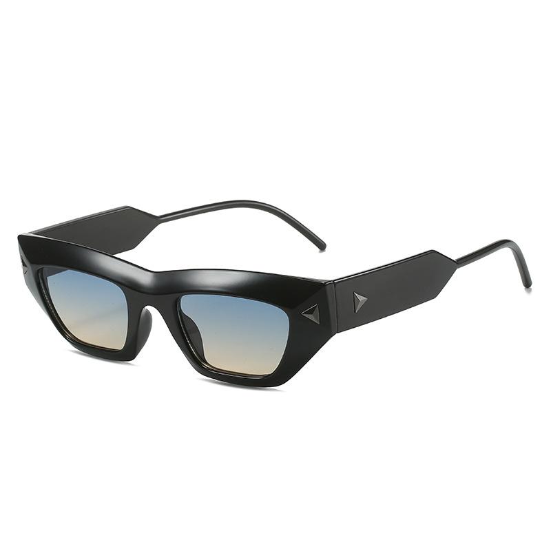 Special for computer glasses trendy street photography anti-blue light ink color avant-garde cat eye sunglasses female UV
