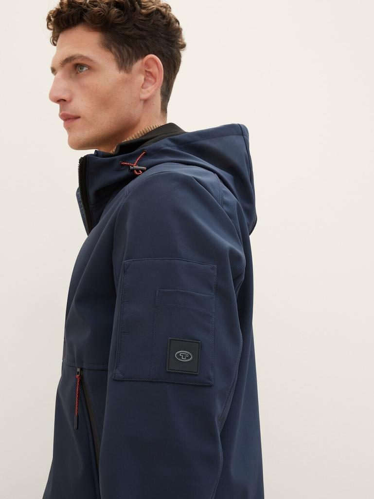 Winter Jacket Tom Tailor Softshell-Jacket (1038909) Sky Captain Blue