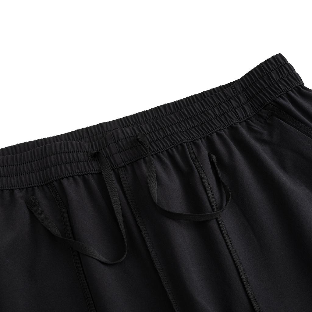 Anta Mens Woven Sports Long Pants Summer Casual Pants Men Bottoms Basic-Black 952627522-3