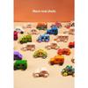 Montessori Holz DIY Auto Spielzeug für Kinder Unbemalte Autos Modell Malen Kritzelkunst Unfertige Bastelarbeiten Vorschul-Lernspielzeug
