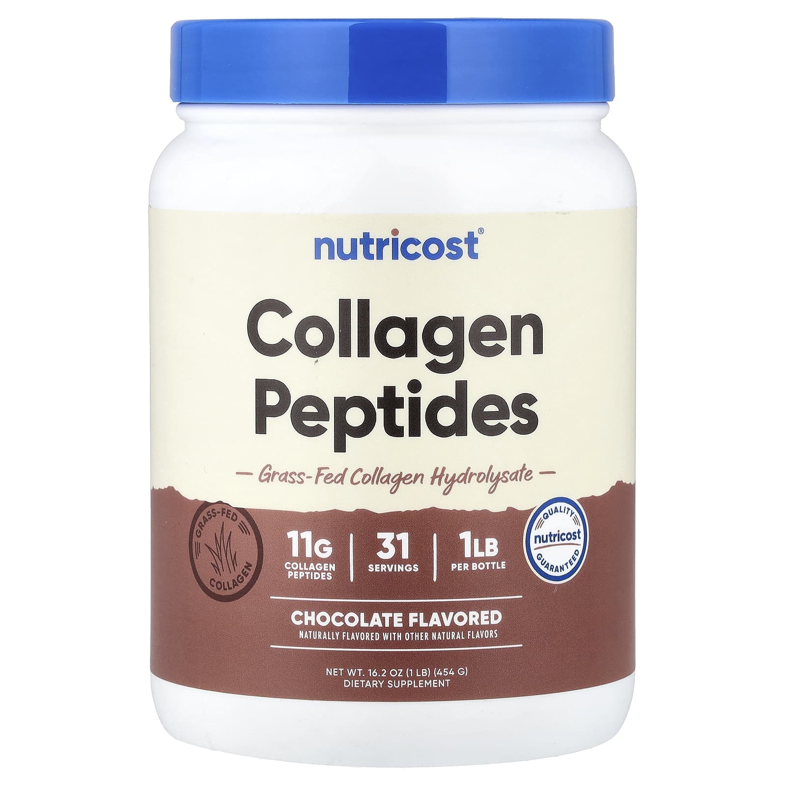 

Collagen Peptides, Chocolate, 454G (1Lb)