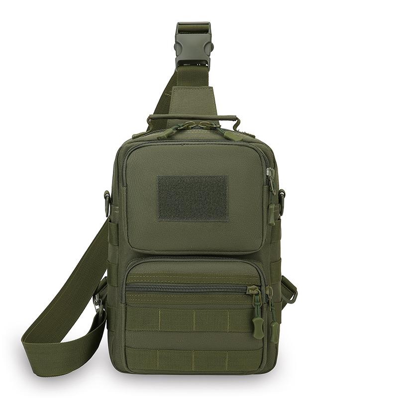 Men's Fishing Bag Tactical Chest Bags Cycling Shoulder Sling Bags Crossbody Handbag Durable Travel Camping Hiking Fanny Pack