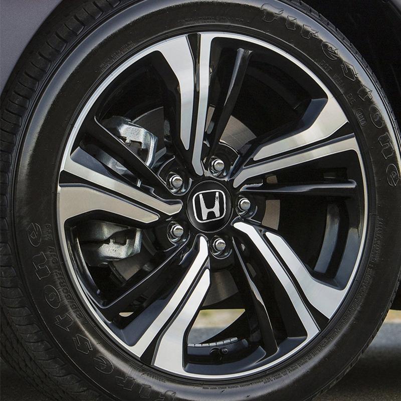 4Pcs 56mm Car Emblem Wheel Center Hub Cap Stickers For Honda Civic Fit Jazz Accord Pilot CRV Odyssey Passport City Shuttle HRV V EFTXY1