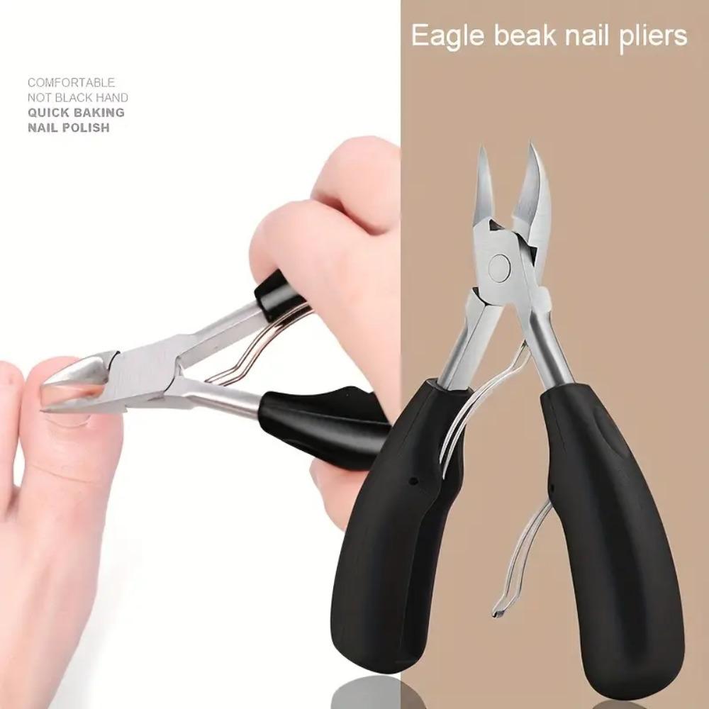 Professional Toe Nail Clipper Cutter Nail Correction Nippers Heavy Duty Thick Nails Tool Cut Nail Stainless Steel Toe Trimmer