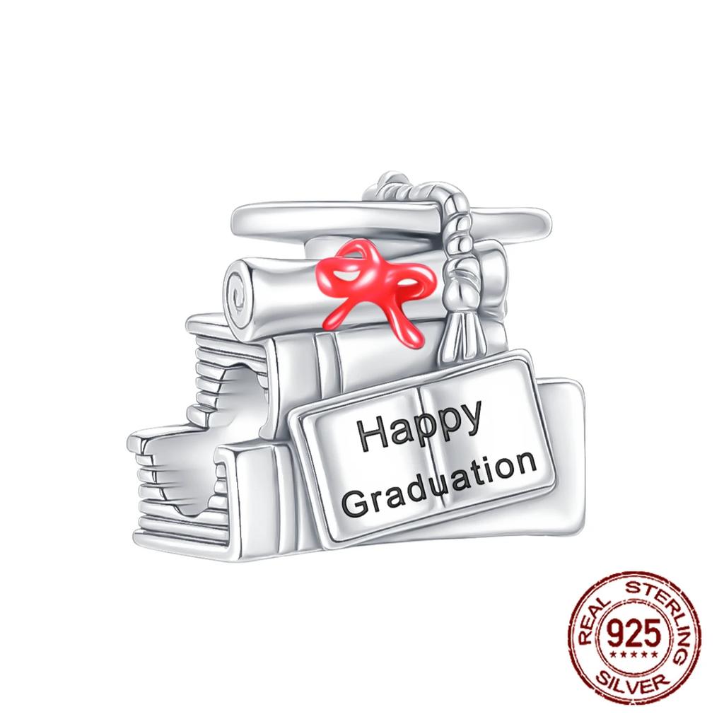 925 Silver Family Grandma Love You Mother Beads Pandent Charm Fit 4MM Hole Diameter Bracelet DIY Bead Ms Jewelry Gift