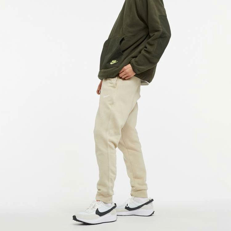 Nike Lockere Freizeithose mit Logo-Stickerei und elastischem Bund für Herren, Beige 716831-206