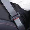 Tsuchiya Yac PF-359 Car Interior Supplies, Seat Belt Buckle Cover, Carbon, Black, Compatible with