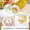 5PCS 300/500ML Condiment Squeeze Seasoning Bottles with Flip Cap Portable Sauce Bento Oil Ketchup BBQ-Condiment Kitchen Supplies