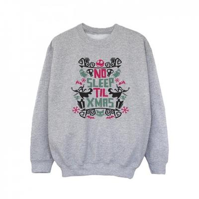 Girls The Nightmare Before Christmas No Sleep Til Xmas Sweatshirt