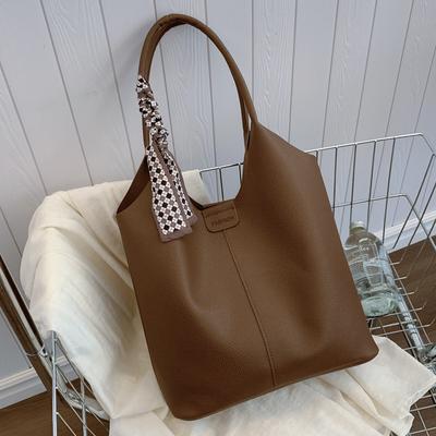 Retro Foreign Style Large-Capacity Bag Women'S Fashion Shoulder Underarm Bag Versatile Commuter Portable Bucket Bag