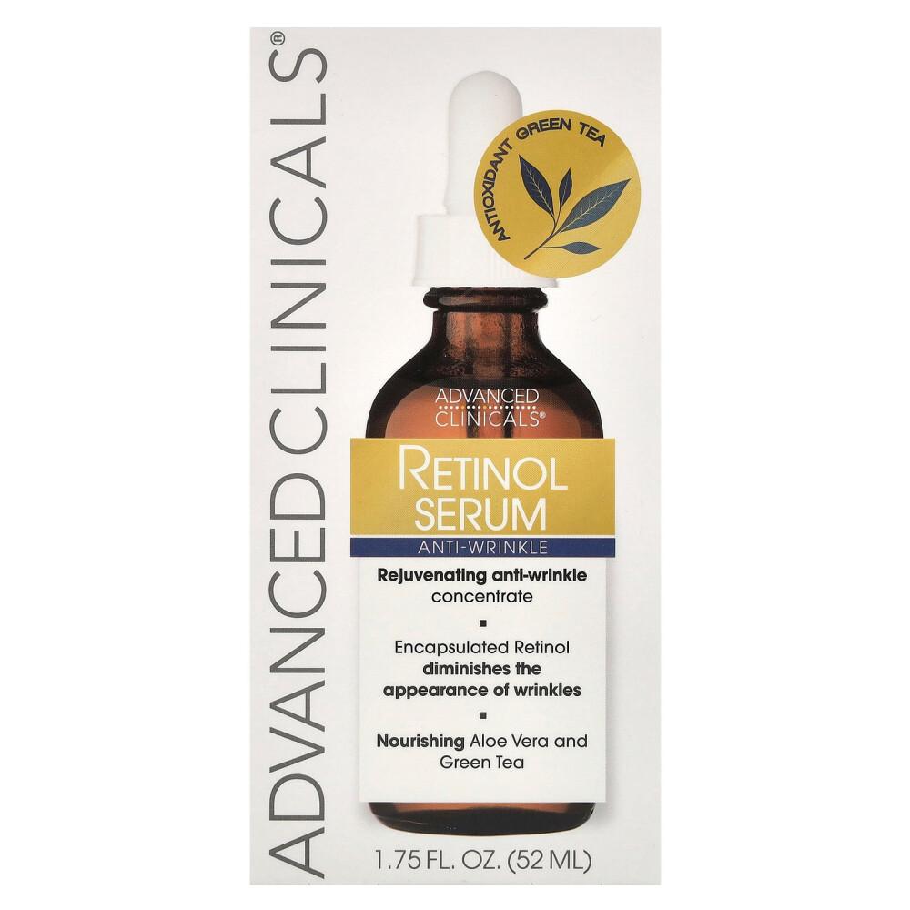 Advanced Clinicals Serum z Retinolem Przeciwzmarszczkowe, 3 x 52ml (1,75 uncji płynu) Każdy