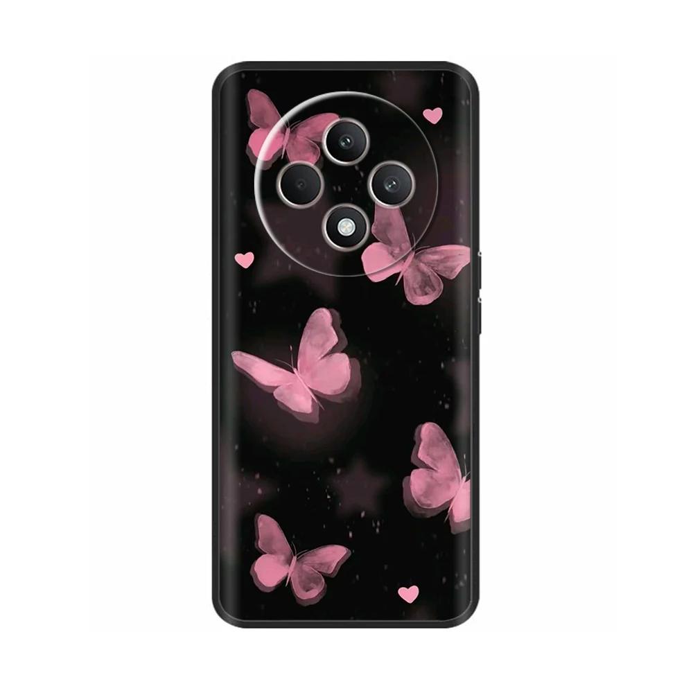 For Oppo Reno12 F Phone Case CPH2637 Phone Cover Cool Sweet Soft Smooth Liquid Silicone Cases For Reno 12 F FS Reno12F Bumper