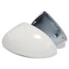 1 Pair ABS Black & White Side Door Rearview Mirrors Cover Trims  For VW Tiguan Sharan Skoda Yeti Rear View Mirror Cap Auto Parts