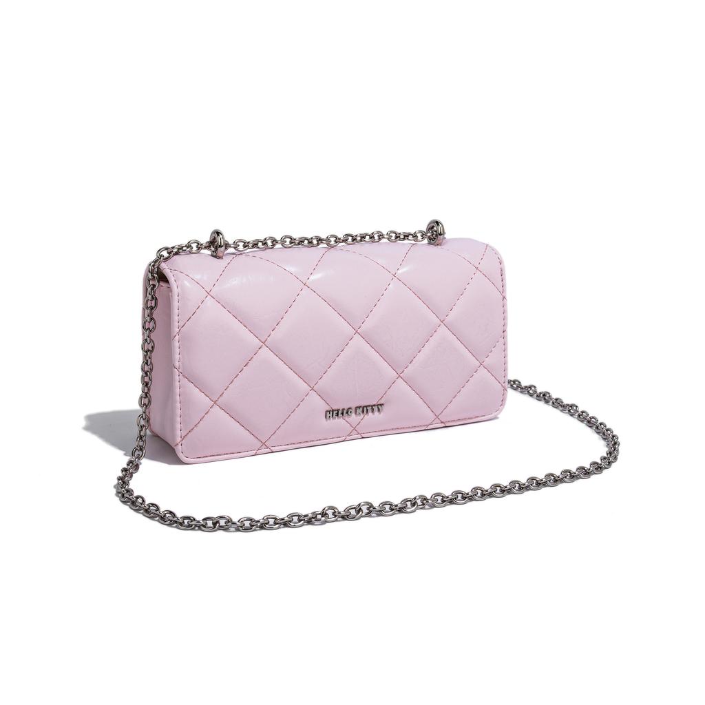 New Sanrio Hello Kitty Hello Kitty PU Shoulder Bag Regular Women's Pink/White/Black SHHF41065