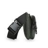Borsa a tracolla da uomo casual – Marsupio resistente in PU con tasche multiple per esterni, moto e viaggi