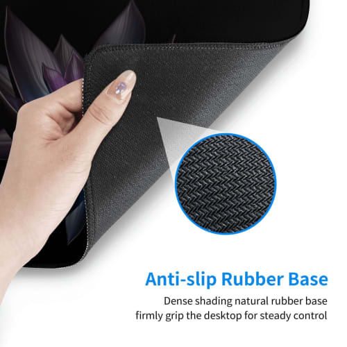 MTG Black Lotus Playmat, Board Game, Card Game, Trading Card Game Playmat, MTG TCG Desk Mat Pad, Smooth Surface, Rubber Base, Stitched Edges, Original