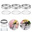 1pc Space Saving Mason Flower Jar Lid Insert Mason Grid Mason Jar Lids  Mason Jars