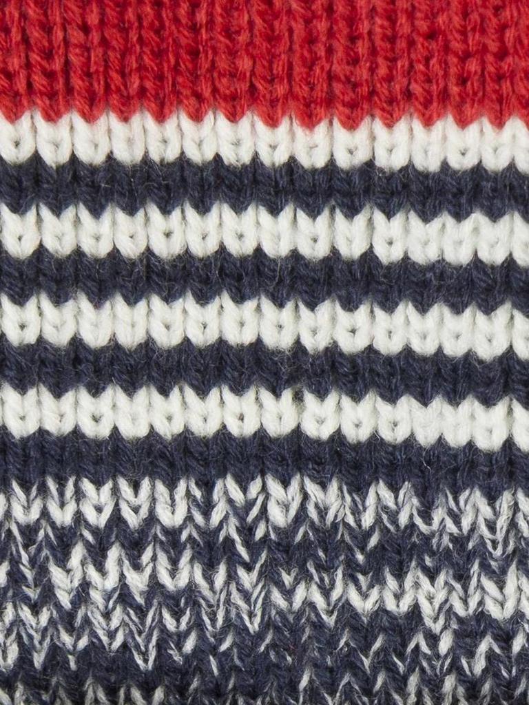 Boy's Hat, Red-Blue With Pom-Pom Döll